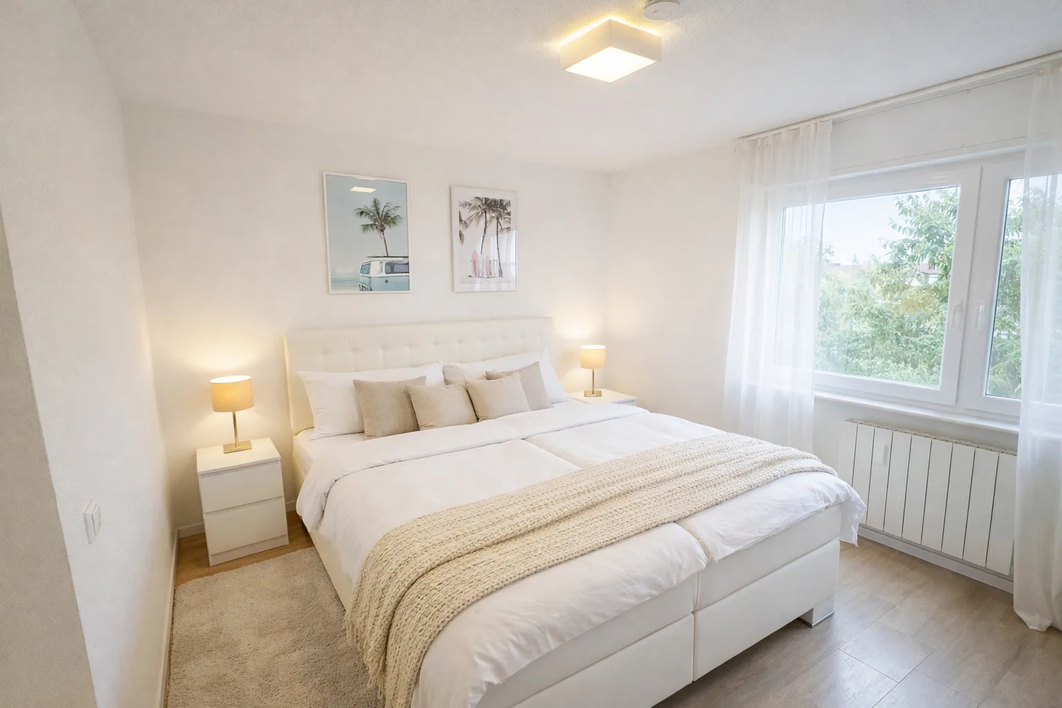 Zentrale 3-Zi Wohnung Karlsruhe | 2 Balkone & WLAN Bild 2